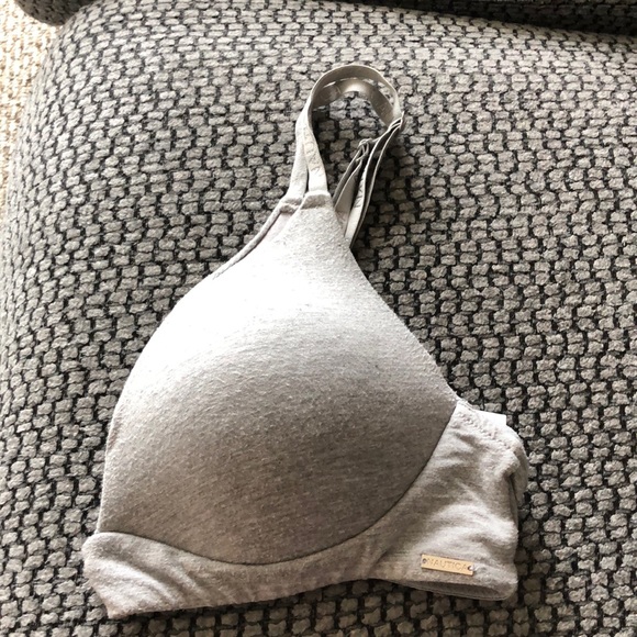 Gray Racerback Bra - Picture 1 of 1